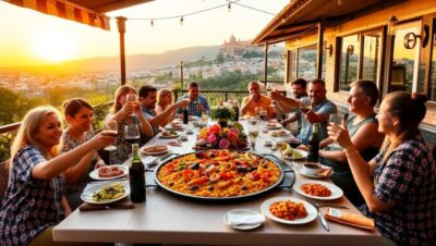 donde comer paella en granada buenas opciones para grupos Paellas en España