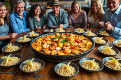 paella al centro o racion que opcion es mejor Paellas en España