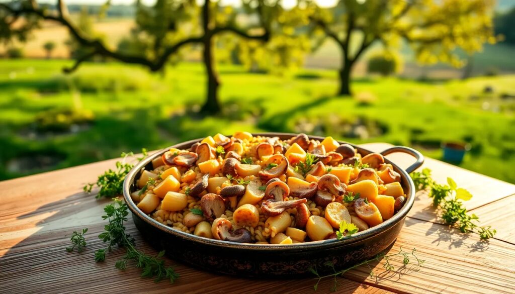 Paella de setas: cuándo es temporada y por qué se nota Restaurantes paellas todo sobre la paella en España paella de setas cuando es temporada y por que se nota Paellas en España