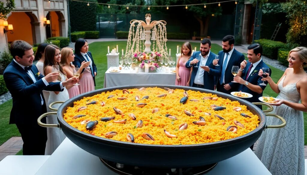 Paella para bodas: cómo calcular cantidades Restaurantes paellas todo sobre la paella en España paella para bodas como calcular cantidades Paellas en España