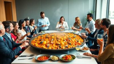 paella para oficina cantidades y horarios Paellas en España