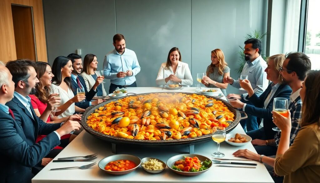 Paella para oficina: cantidades y horarios Restaurantes paellas todo sobre la paella en España paella para oficina cantidades y horarios Paellas en España