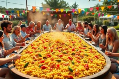 paella para penas y reuniones grandes consejos y recetas Paellas en España