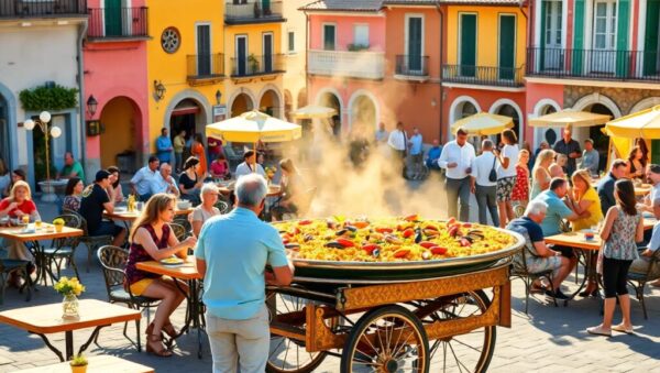 recoger paella en hora punta sin esperas Paellas en España