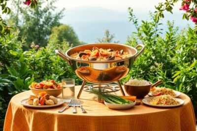 tamano de paellera para dos cuatro y seis personas Paellas en España