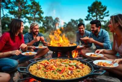 paella para campings opciones sencillas Paellas en España