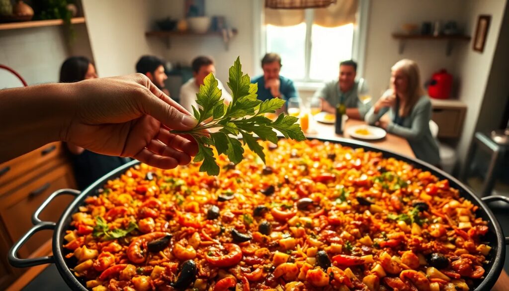 Romero en la paella: cuándo usarlo Restaurantes paellas todo sobre la paella en España romero en la paella cuando usarlo Paellas en España